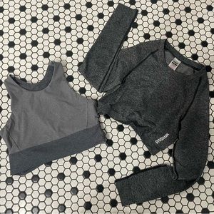Lululemon Sportsbra & Gymshark Top Womens sm/md